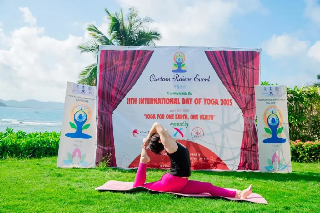 International Day of Yoga 2025 Celebration in Sanya, Hainan